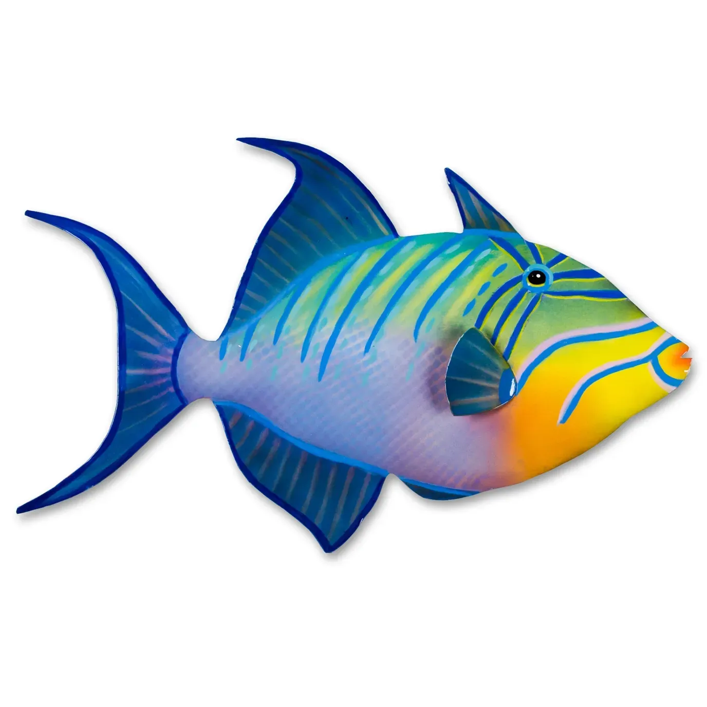 Triggerfish Patio Safe Metal Wall Art