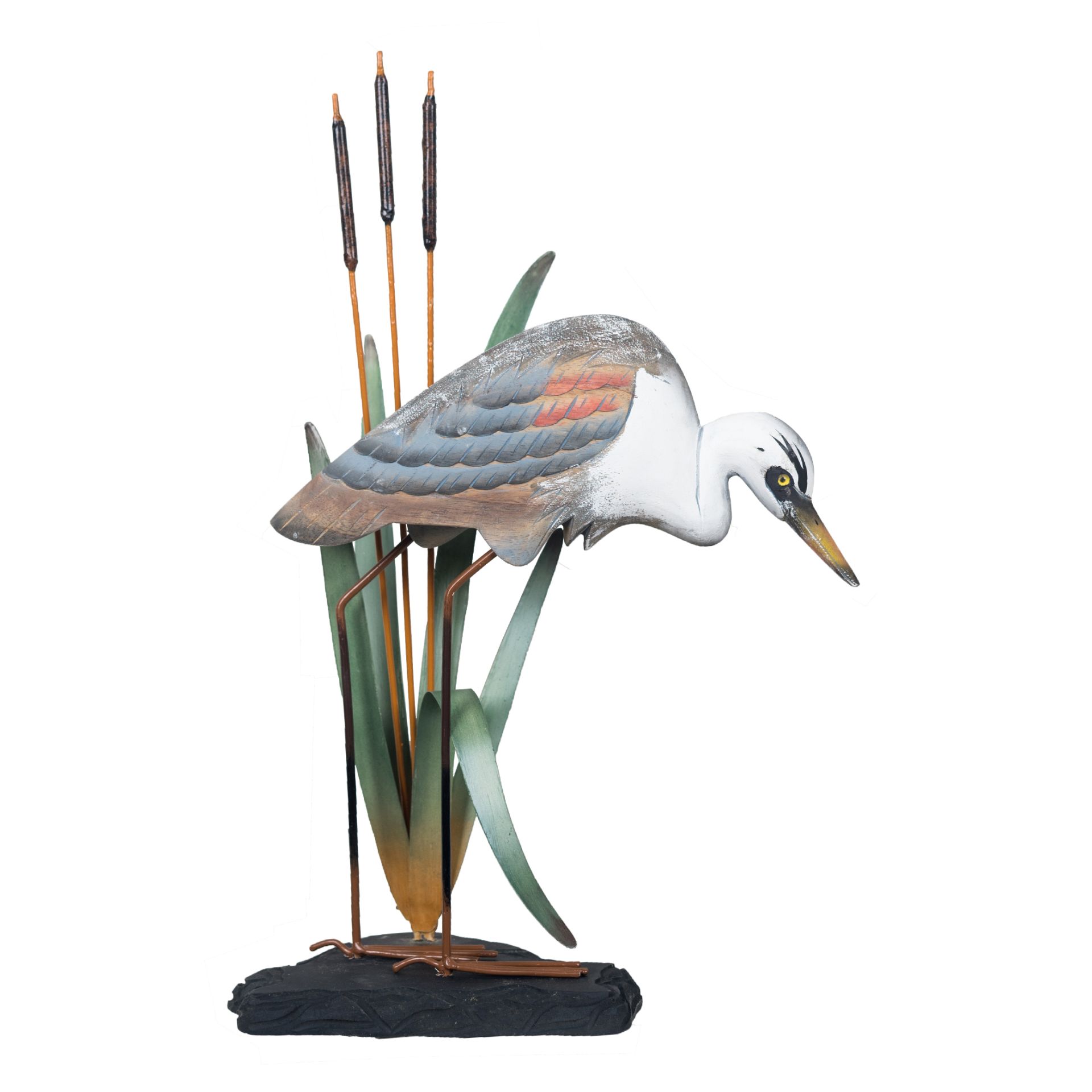 Great Blue Heron Stalking Tabletop TI CW597