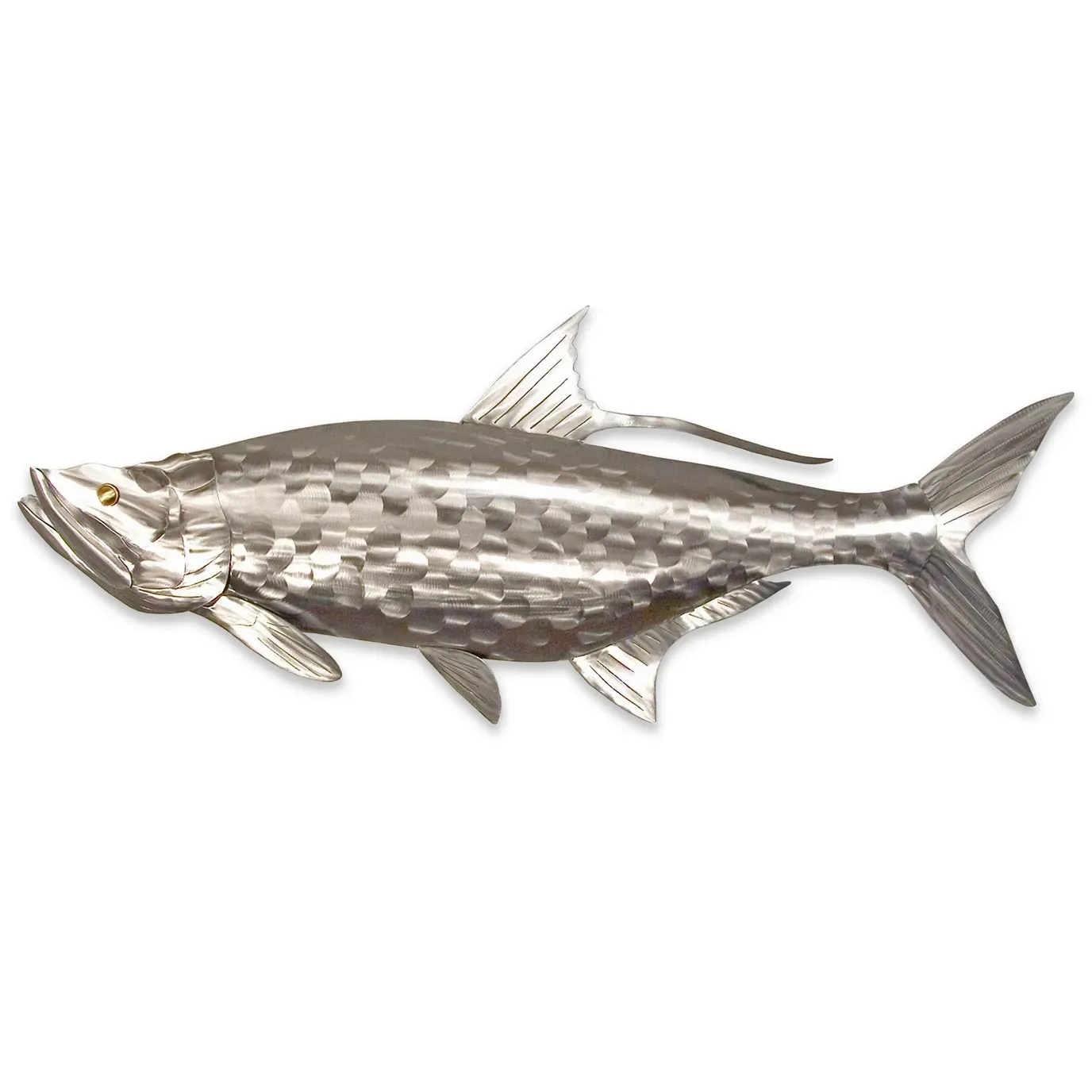 Tarpon Stainless Steel Metal Wall Art