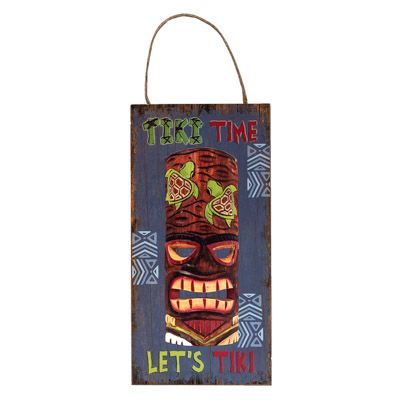 Tiki Mask Sign GI W-9696