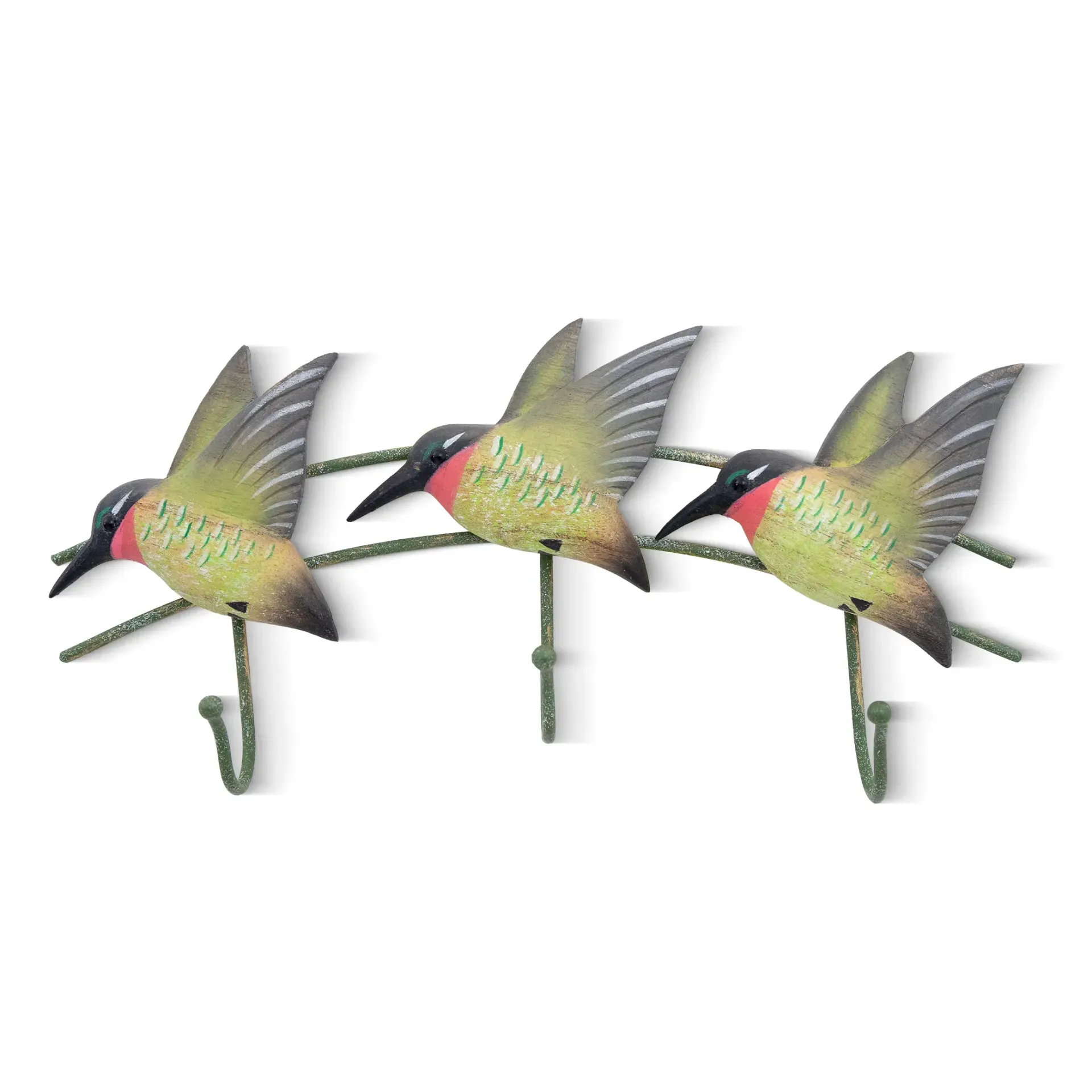 Hummingbird Triple Hooks