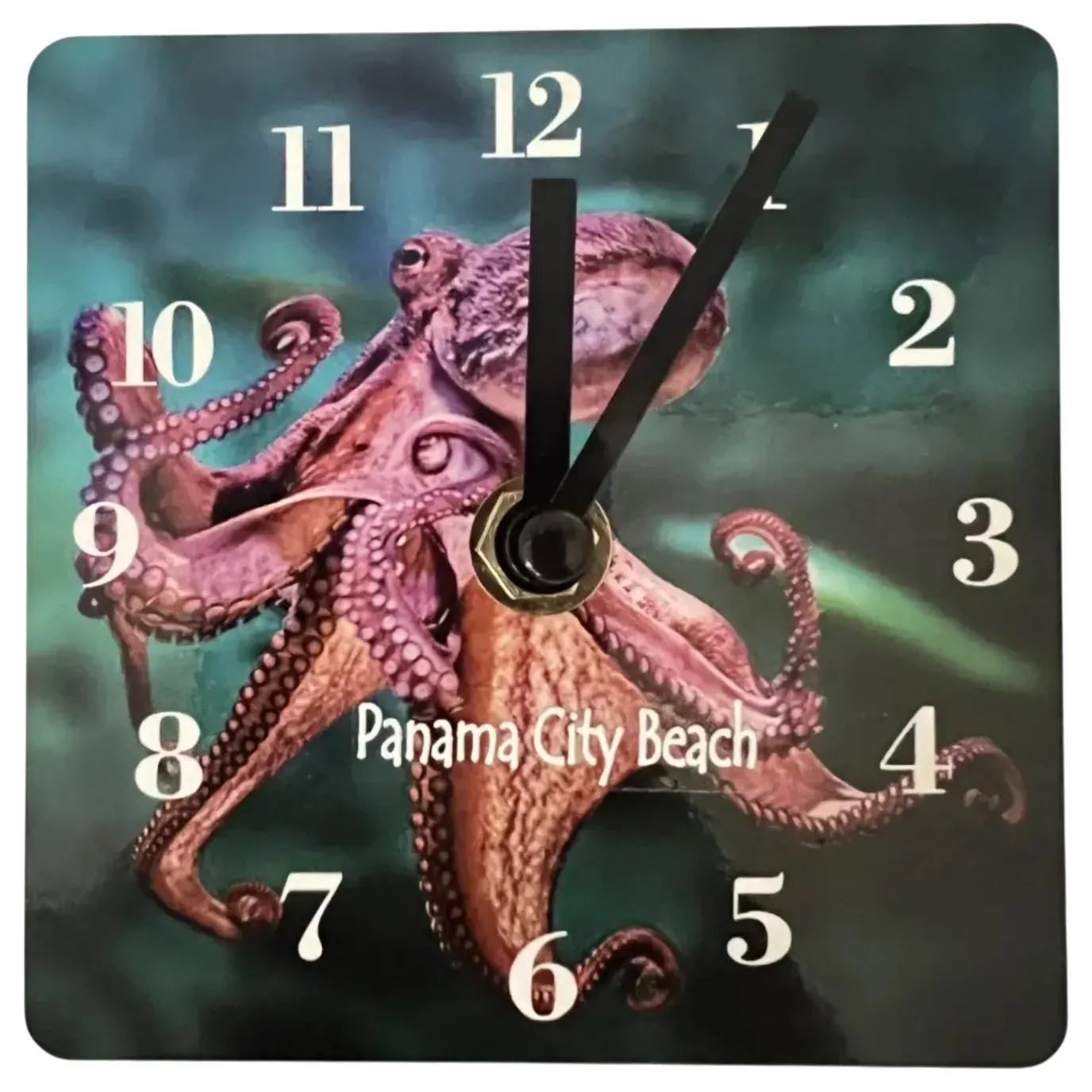 Octopus Clock/Magnet/Shelf Sitter KK C-2213-OCT