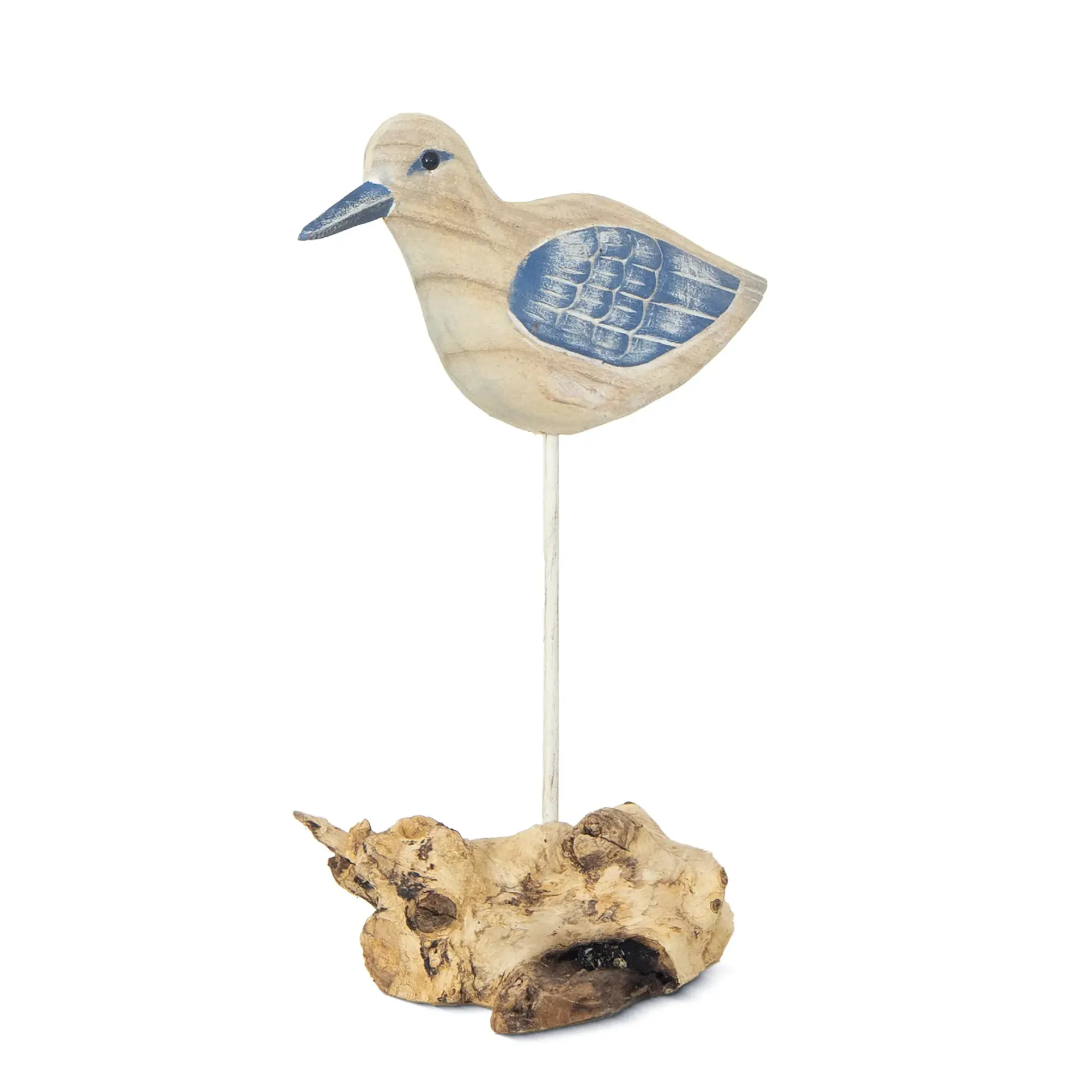 Shorebird on Base - Blue/Nat TableTop TI C151