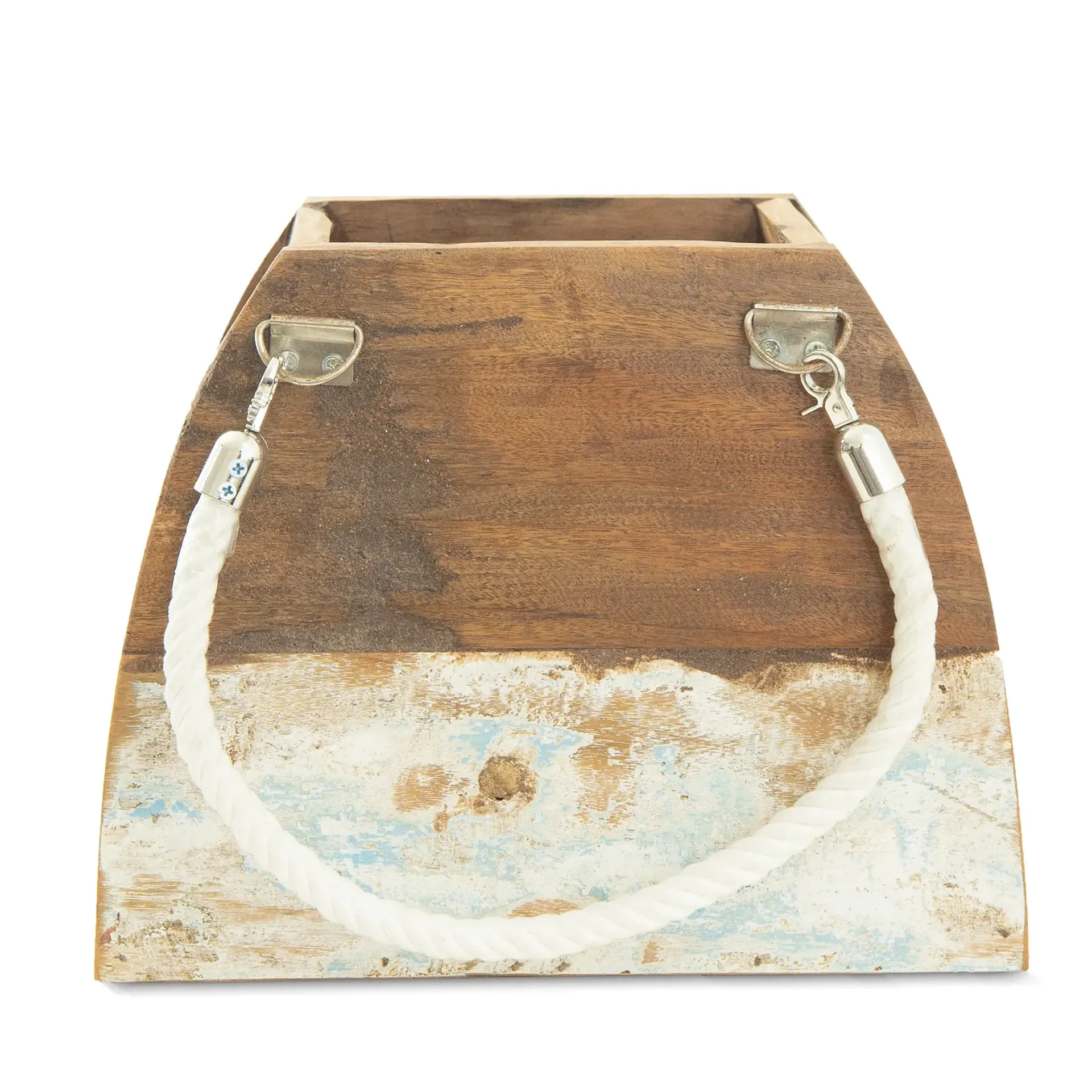 Flower Bag Pyramid Med - Boat Wood