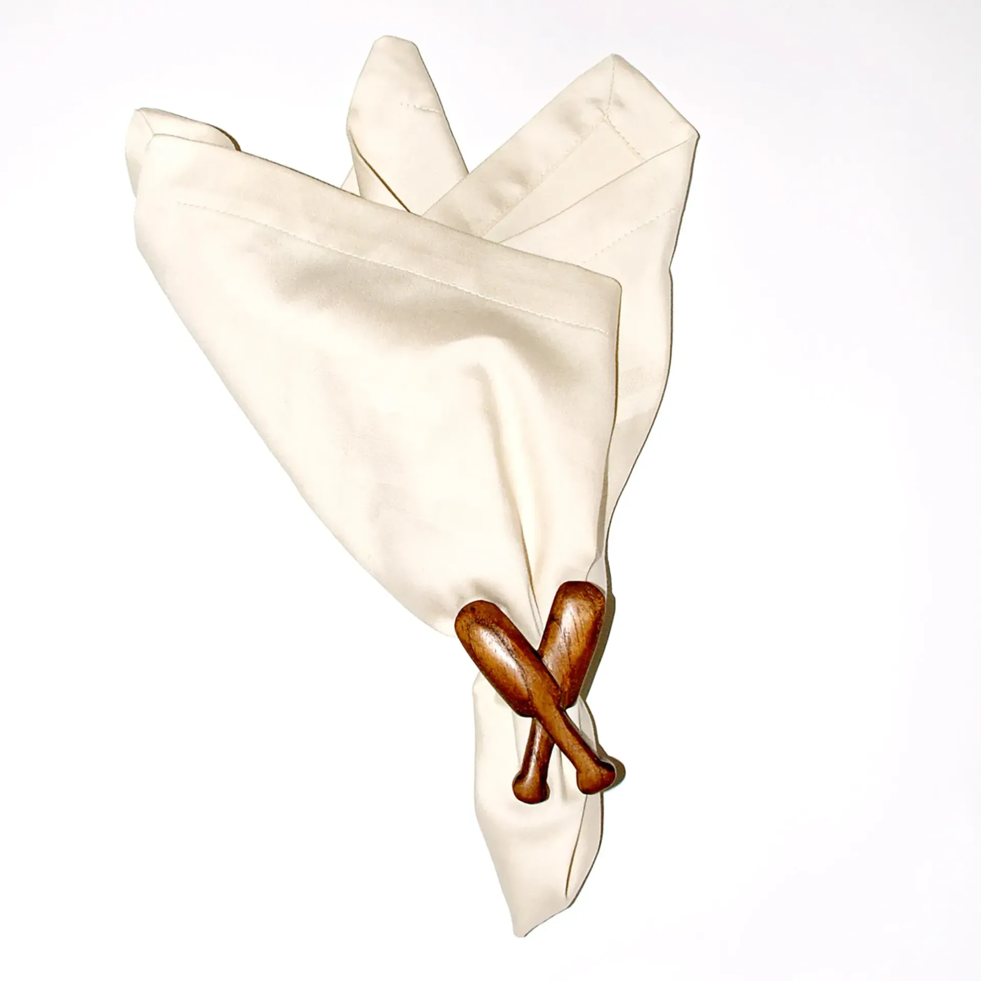 Napkin Ring Set of 4 Oars Rustic