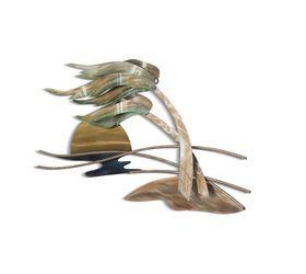 Windy Palm Metal Wall Art