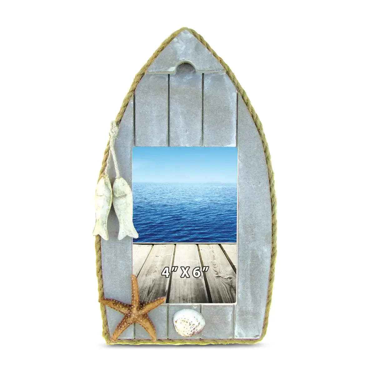 Nautical Decor - Coastal Boat Frame 4x6