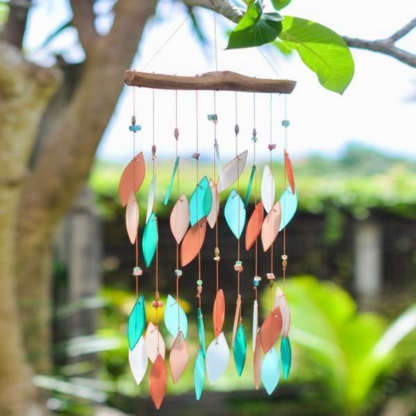 GE BLUEG201 Coral & Teal Driftwood