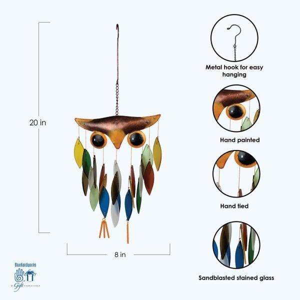 Spiky Owl Chime ,7