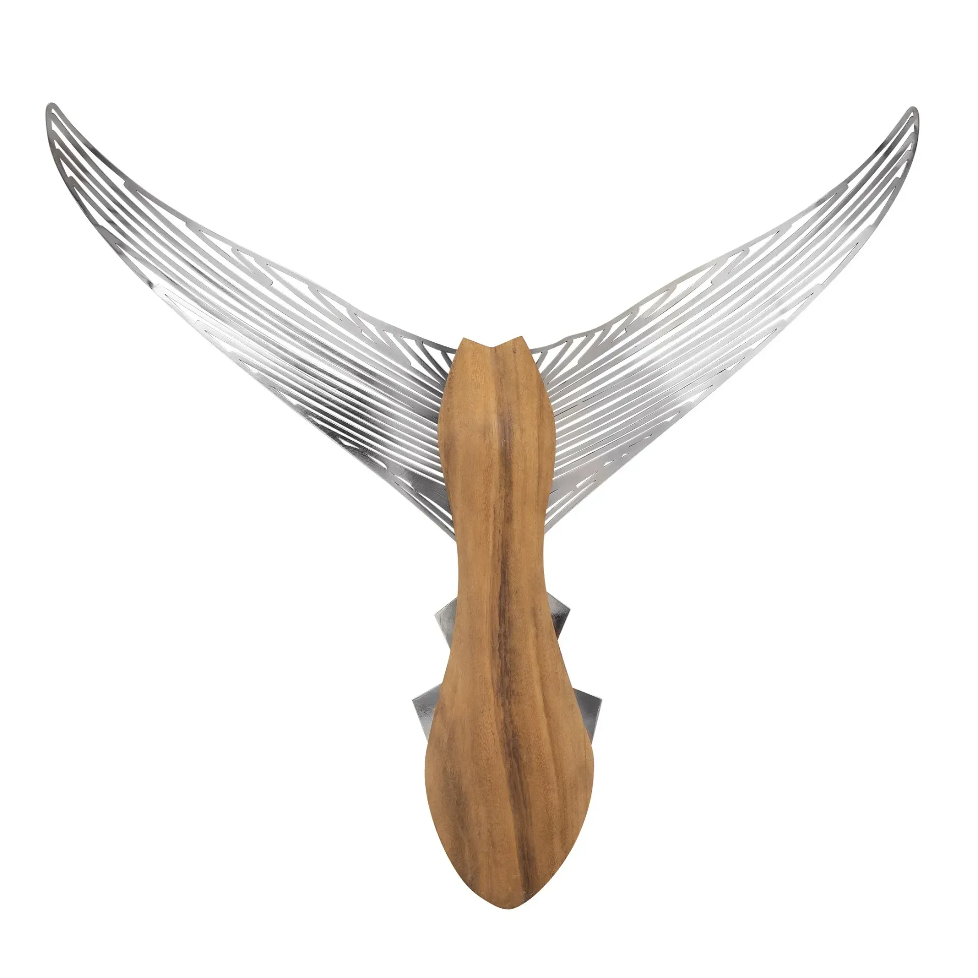 Tuna Tail Up (Stainless Steel/Suar Wood)