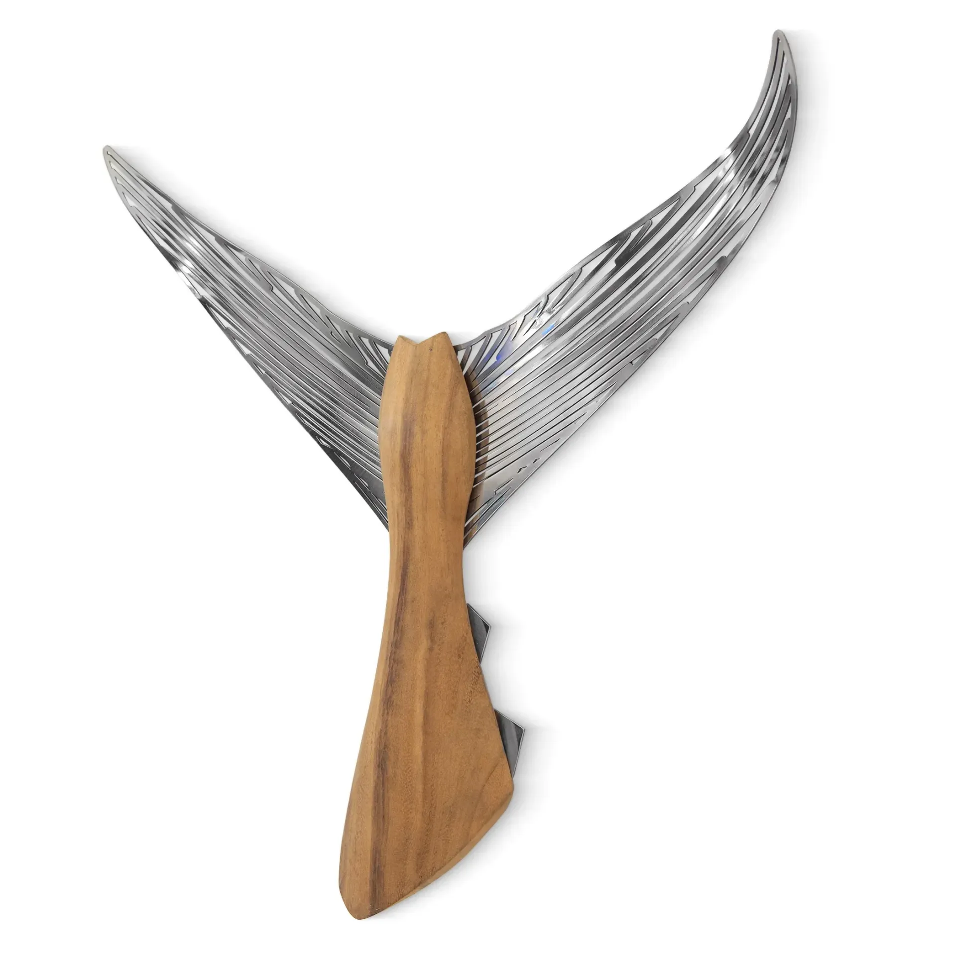 Tuna Tail Up (Stainless Steel/Suar Wood)