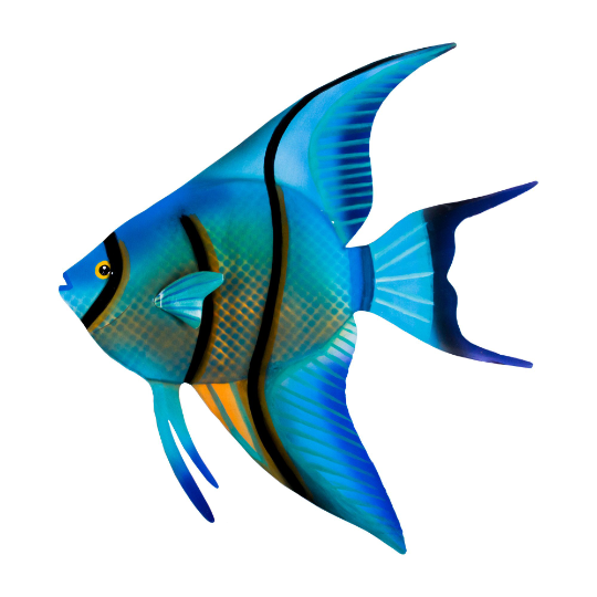Angelfish Face Left (Patio Safe)