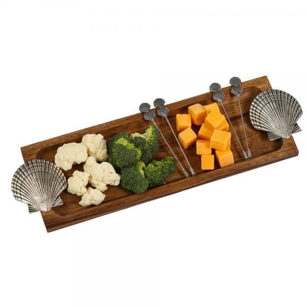 Sea Shell Food Tray