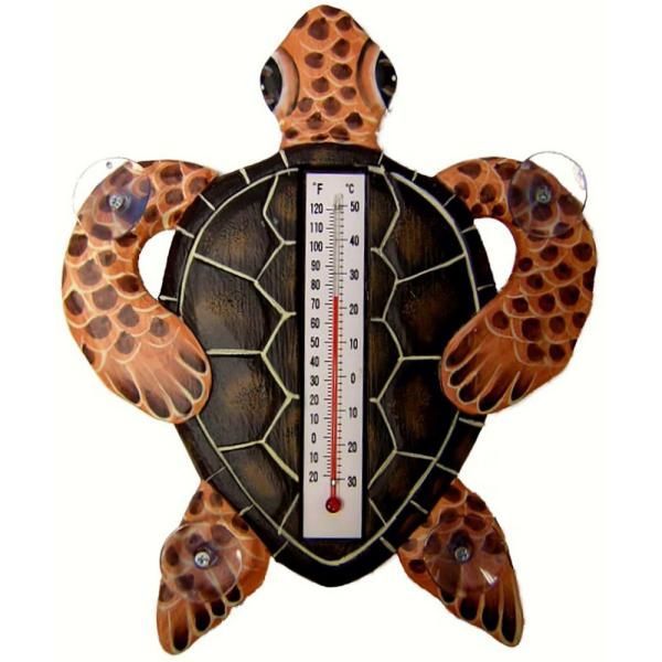Brown Turtle Thermometer
