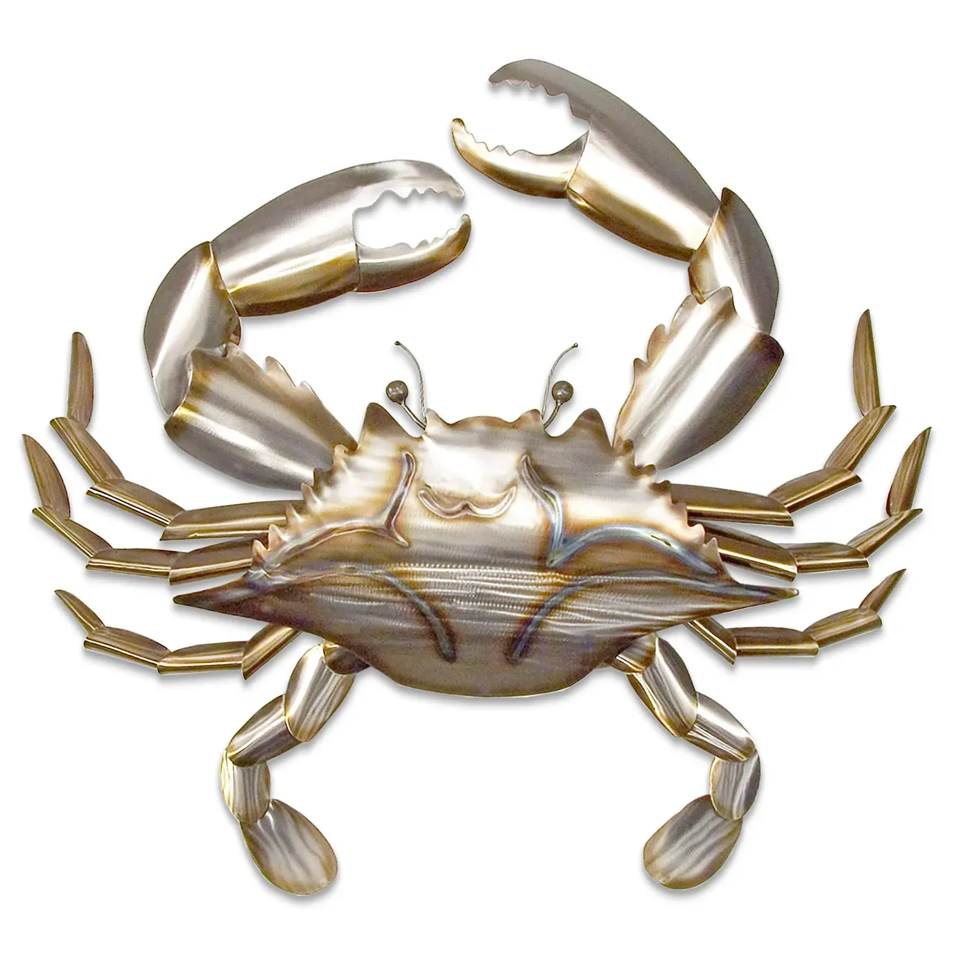 Crab Large Stainless Steel Metal Wall Art