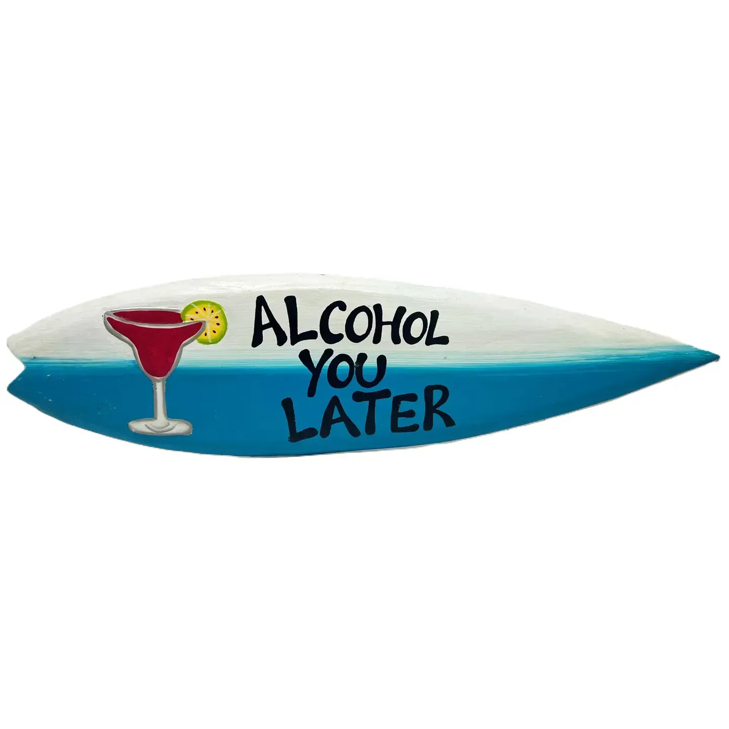 Alcohol Surfboard Sign KK N-1207-S-ALKI