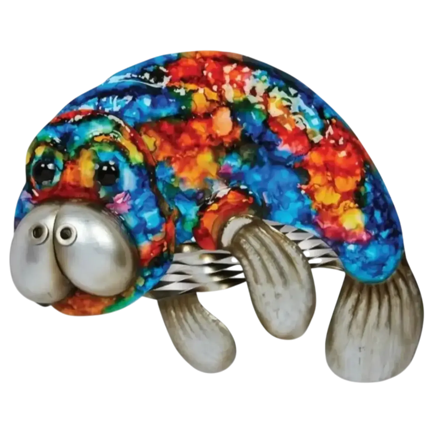Manatee Colorful Wall Art KK MAW-40M