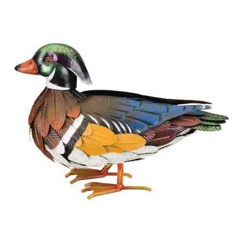 Wood Male Duck Decor