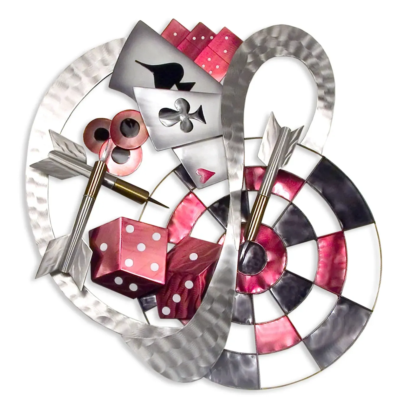 Fun & Games Stainless Steel Wall Art CA MM703