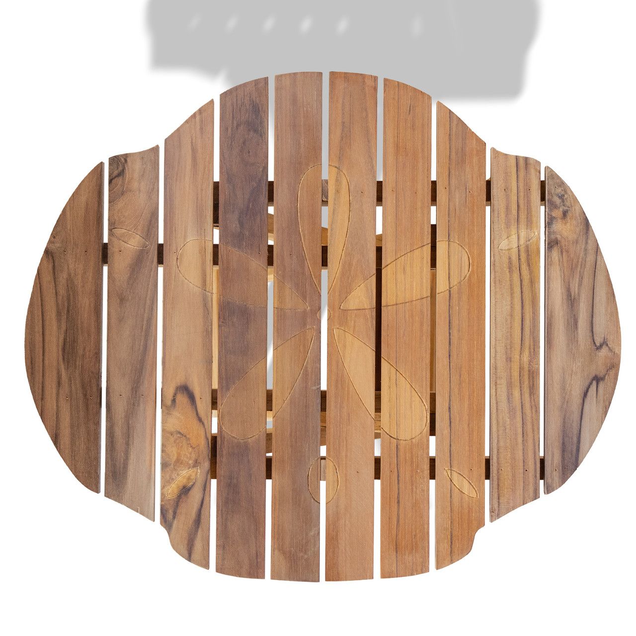 Sand Dollar Folding Table Teak
