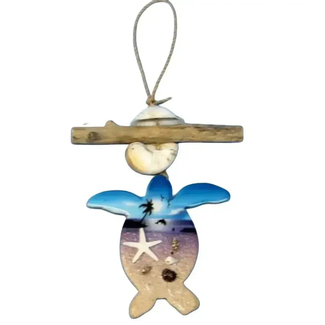 Sunset Painted Ornament KK N-1912-1107