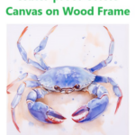 Crab Wall Canvas GI W-9940