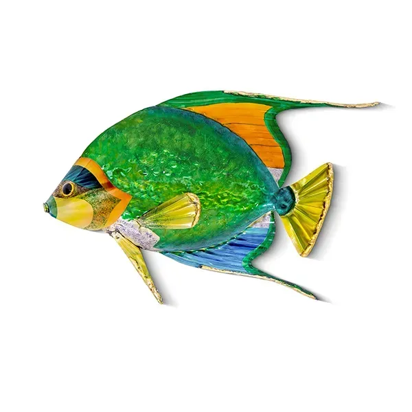 Queen Angelfish Metal Wall Art