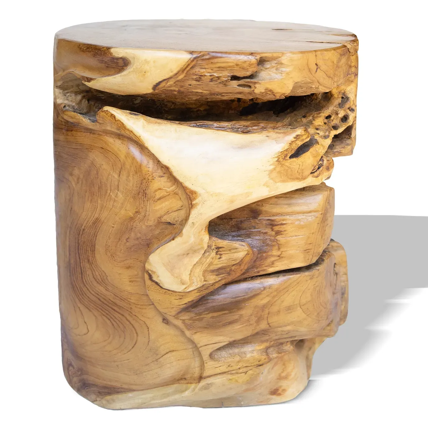 New Style Stool Teak