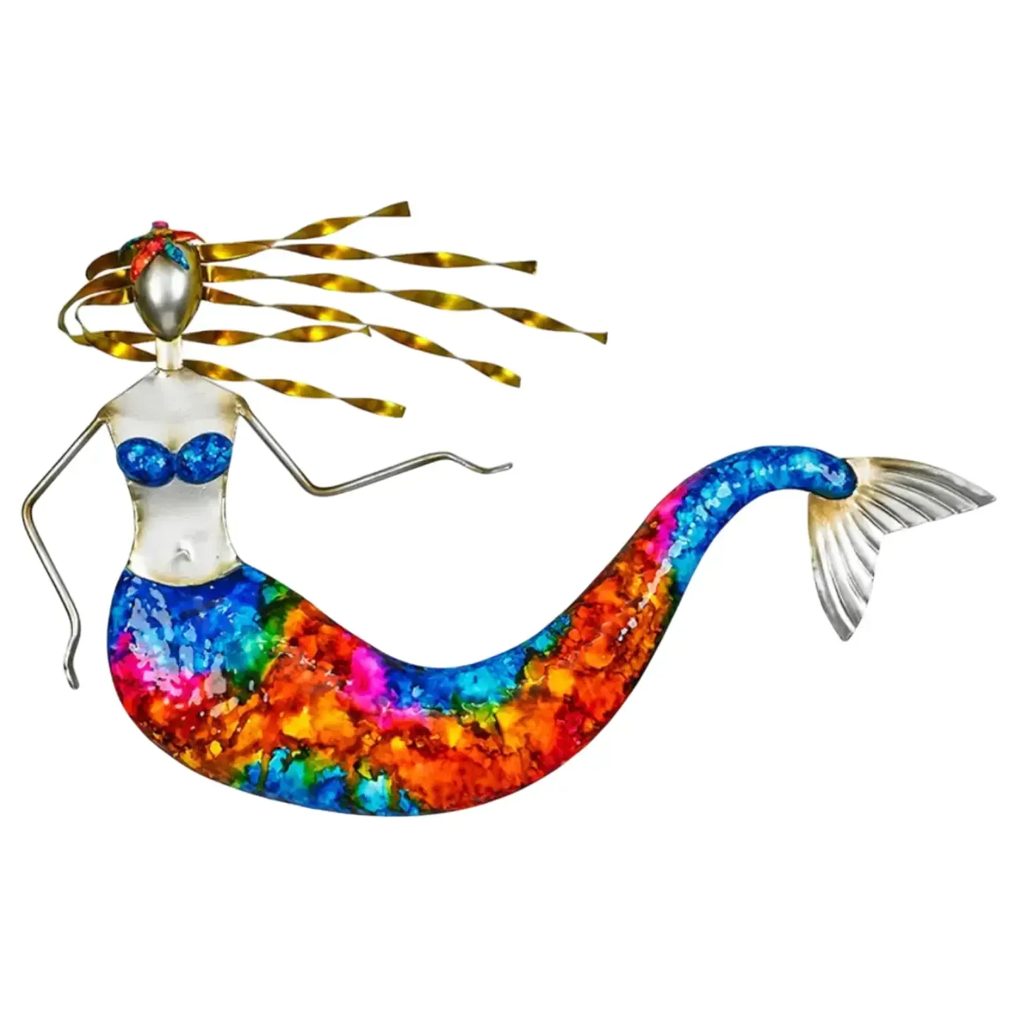 Colorful Mermaid Wall Decor Large KK MAW-47M