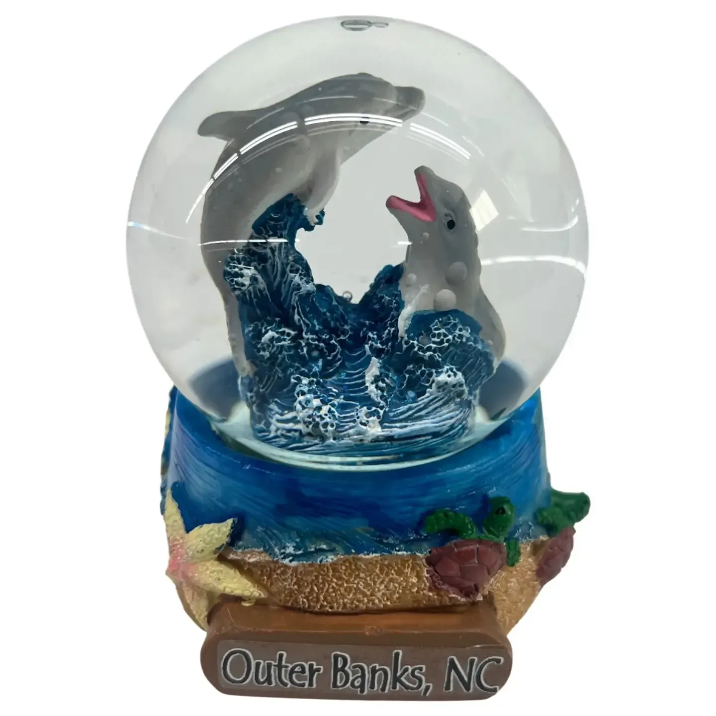 DOLPHIN WATER GLOBE Glass 2.5