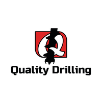 Quality Drilling logo with red and black stylized drill icon above company name