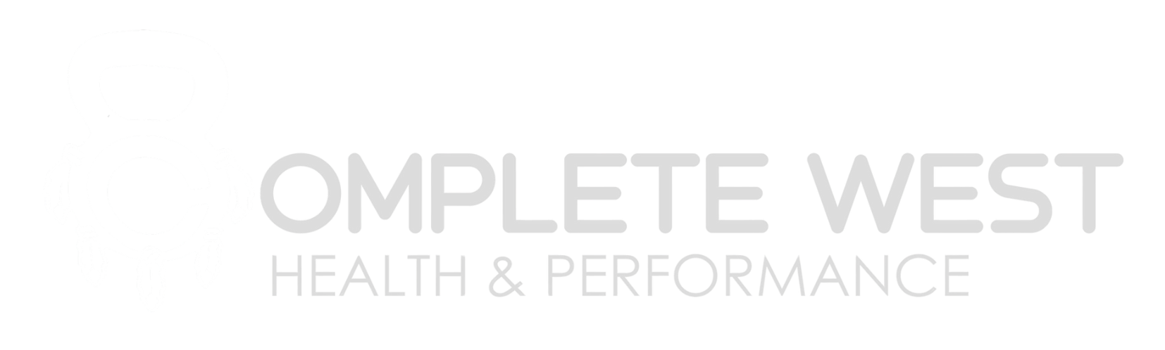 Complete West logo with text "COMPLETE WEST" and "HEALTH & PERFORMANCE."