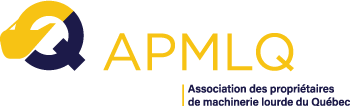 Logo de l'association APMLQ, présentant un design jaune et bleu avec les lettres APMLQ et le texte en dessous.
