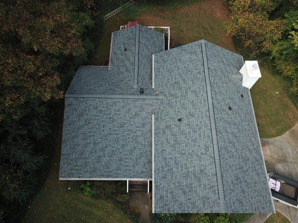grey roof in Georgia repaired by Total Roof Solutions