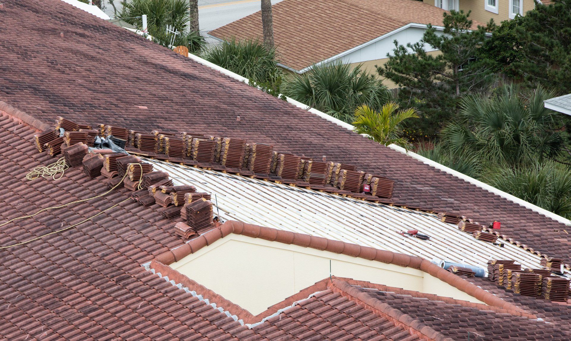 stay home during a reroofing Atlanta, GA