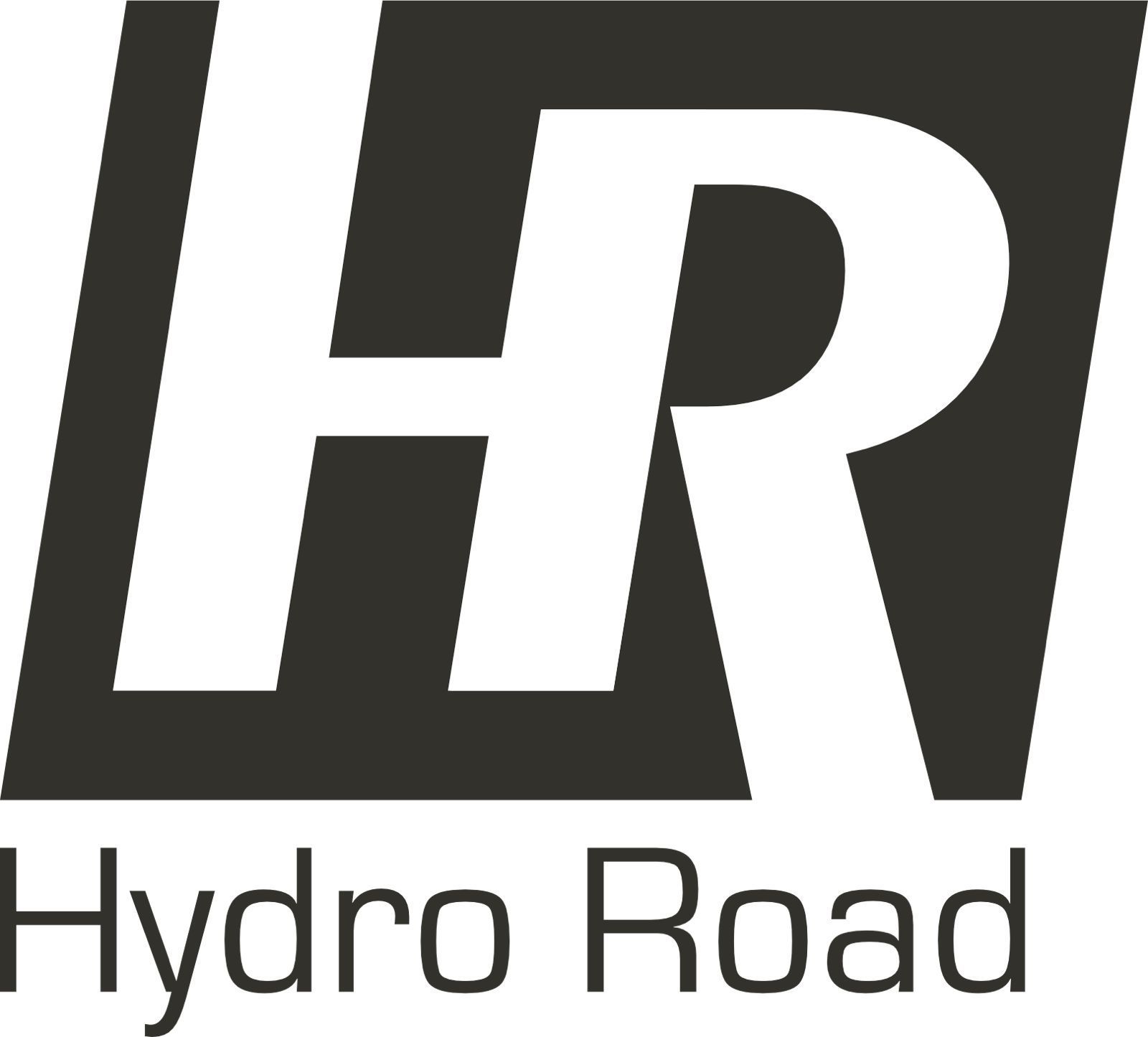 A logo featuring the white letters 