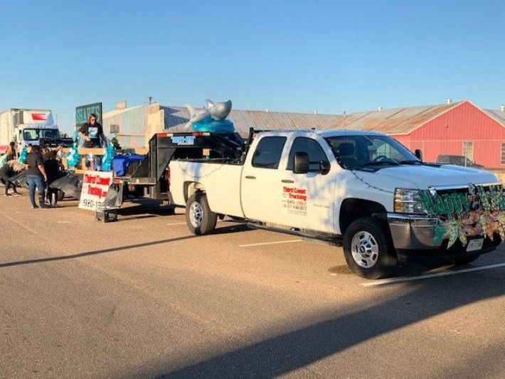 Pickup Truck Full of Loads
