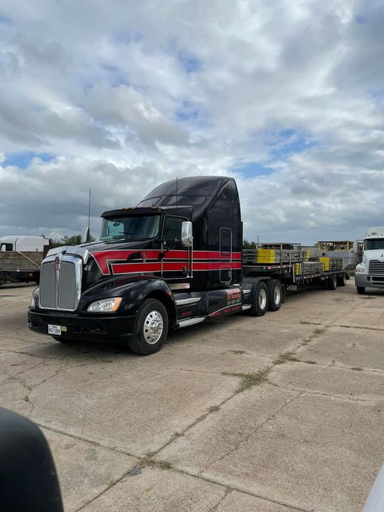 Third Coast Trucking Black Service Truck