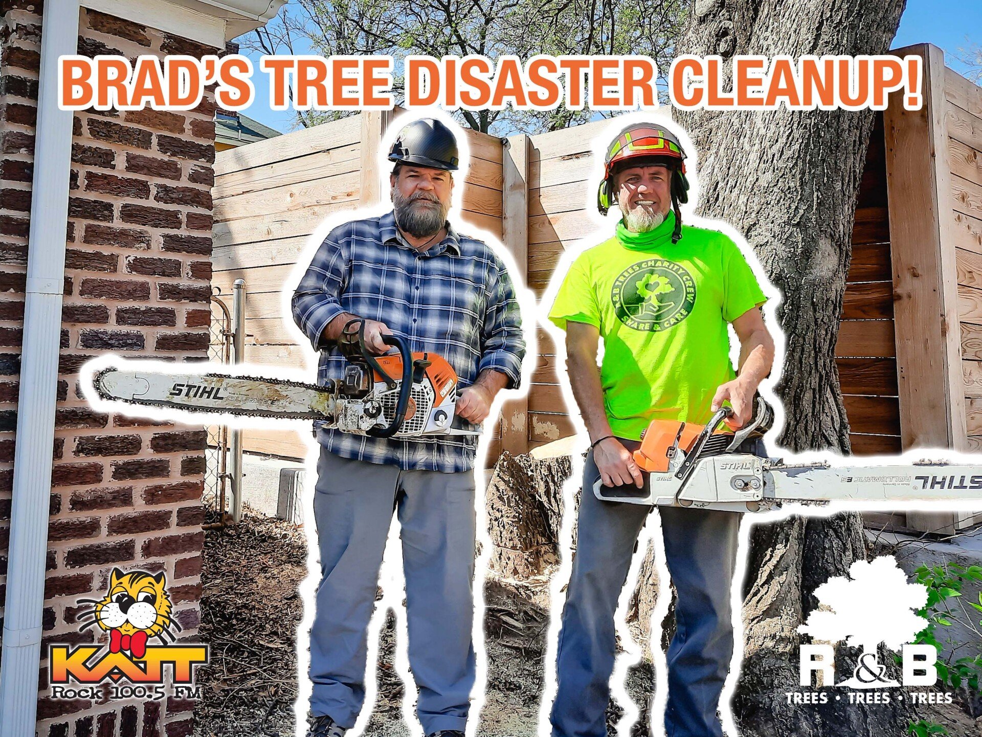 R&B Tree Service Collaboration With 100.5 The KATT