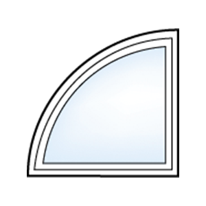 Quarter round window