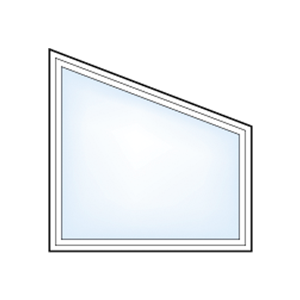 Trapezoid window