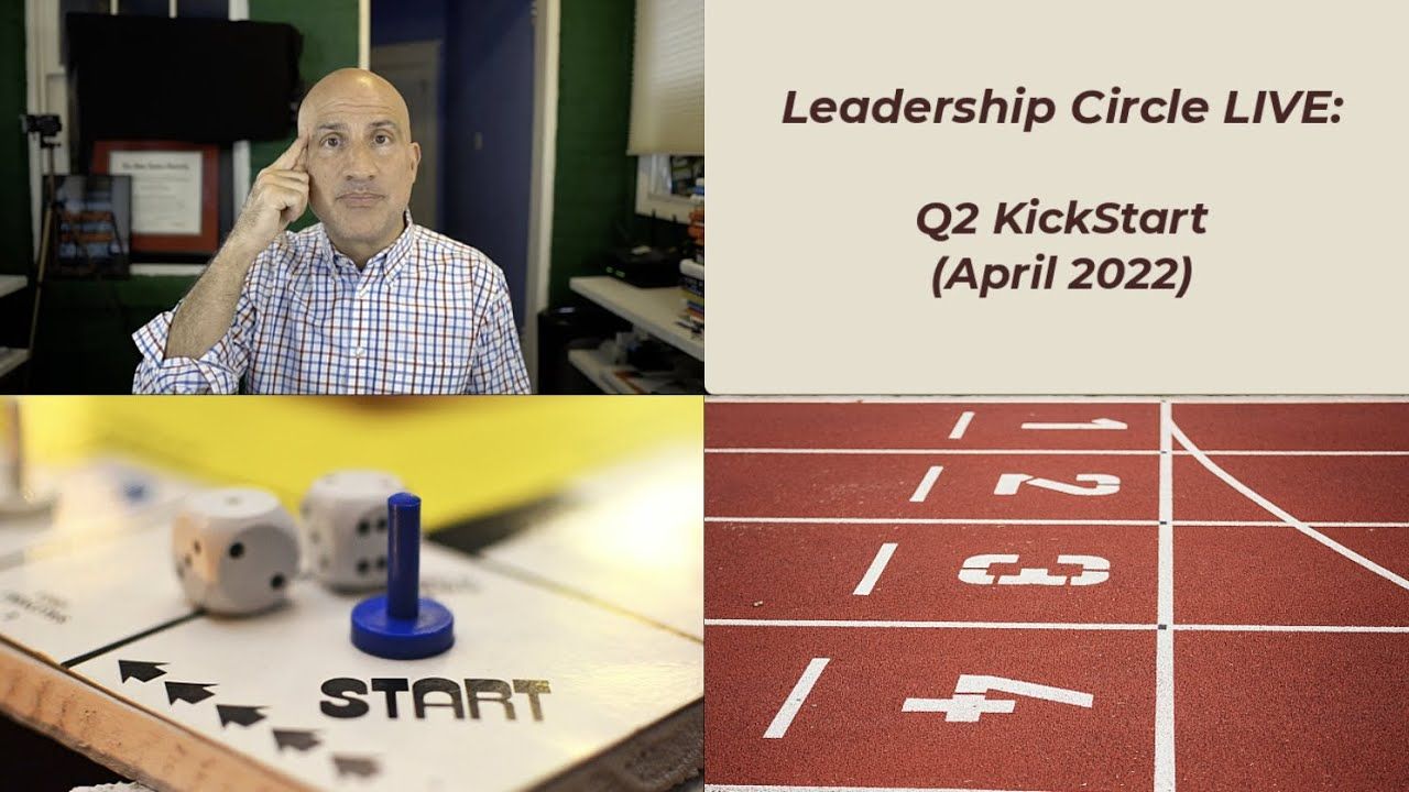 Leadership Circle LIVE: Man on phone, dice at
