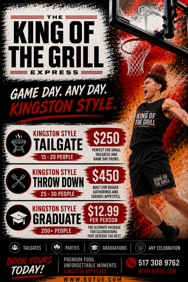 Kingston Syle
King of The Grill
Lansing
BBQ