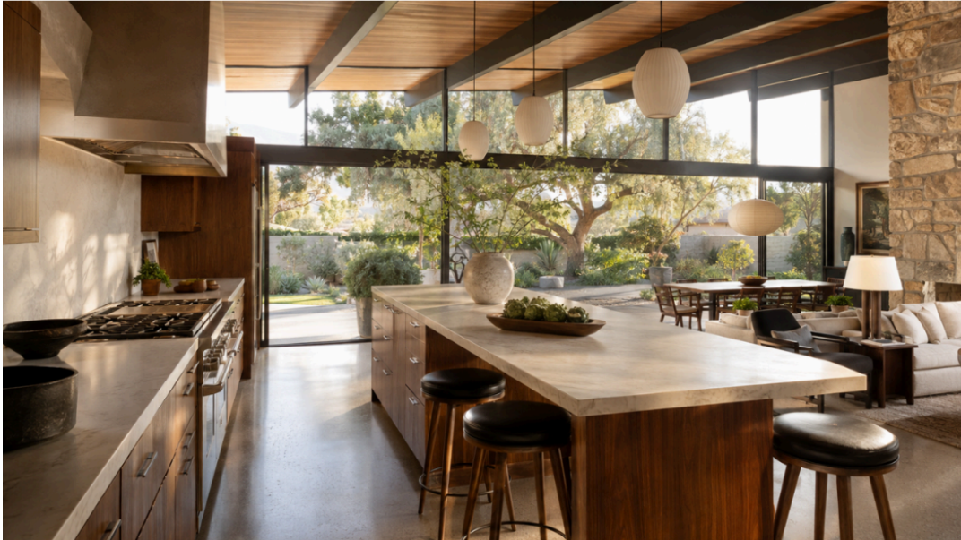Kitchen with Natural Lighting