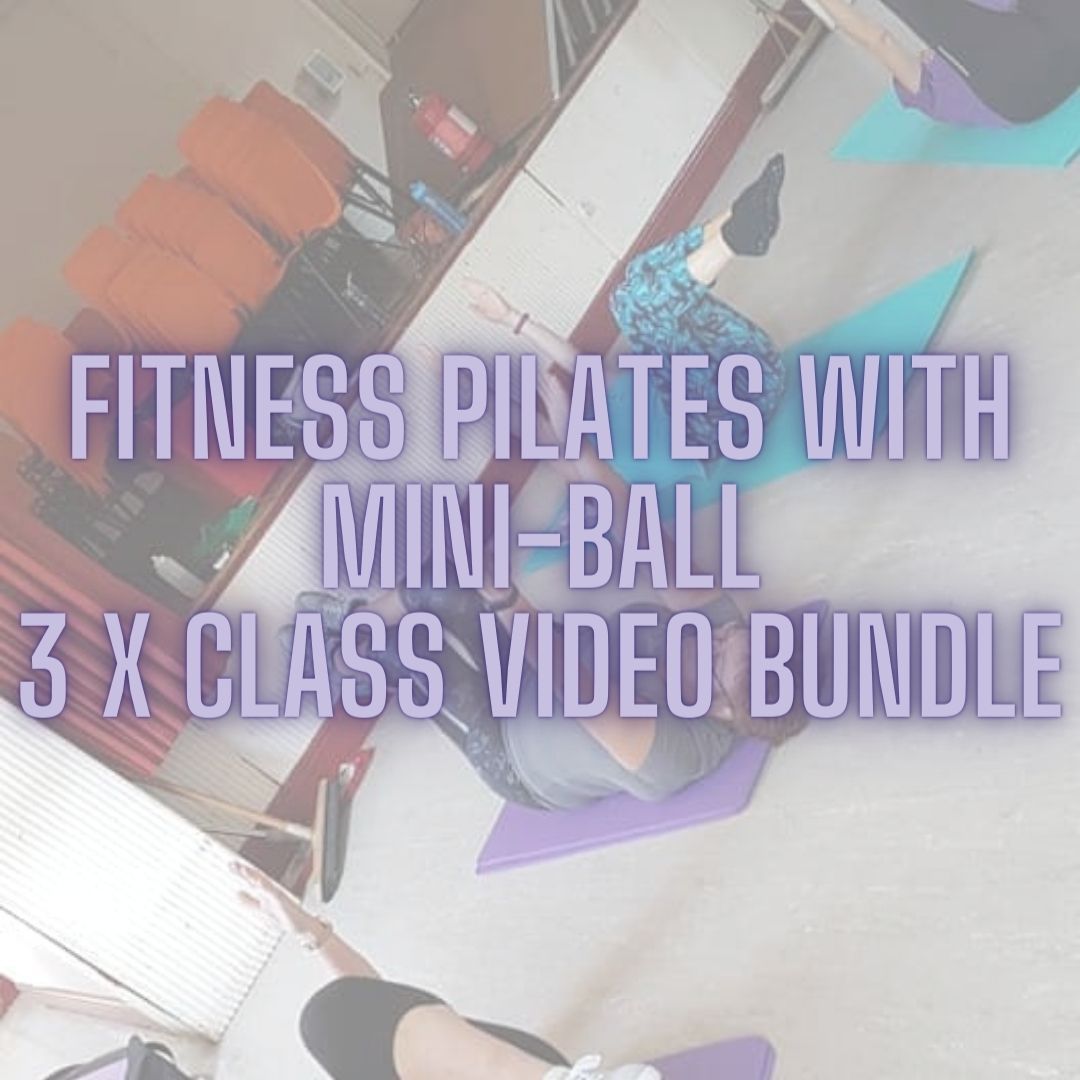 Click here to purchase your Fitness Pilates with Mini-Balls Class Bundle - 3 videos for just £15.00 Fitness Pilates with Mini-Balls Class Bundle