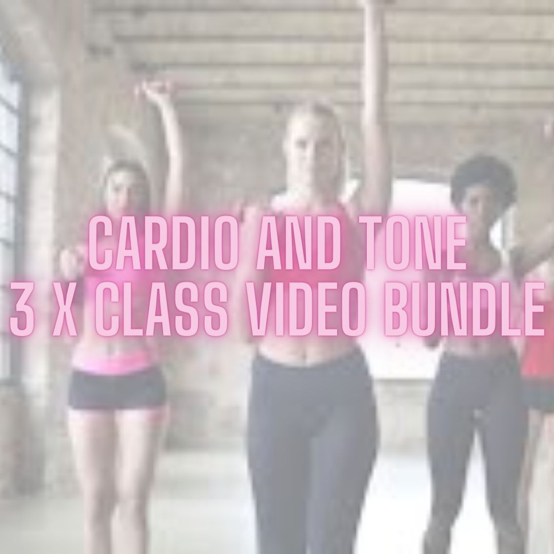 Click here to purchase your AinyFit Ltd Cardio and Tone 3 x Class Bundle for £15.00 Cardio and Tone 3 x Class Bundle