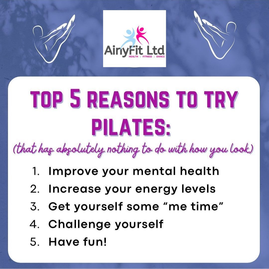 Click here to book your Fitness PILATES class in Totton or Calmore near Southampton in Hampshire The Top 5 reasons to try Fitness PILATES!