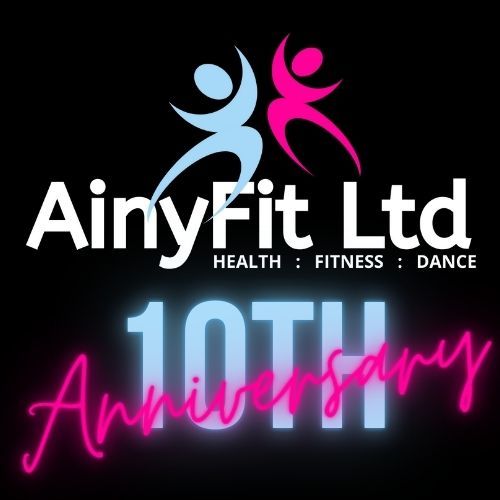 Click here to book an AinyFIT Class! This month, May 2025, I’m thrilled to be celebrating 10 incredible years of AinyFit Ltd.