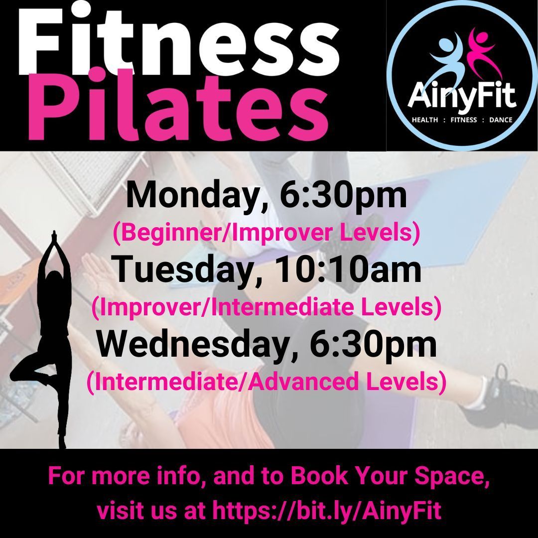 Click image to see if a Fitness PILATES class could help you with your sciatic, knee, hip or shoulder issues.