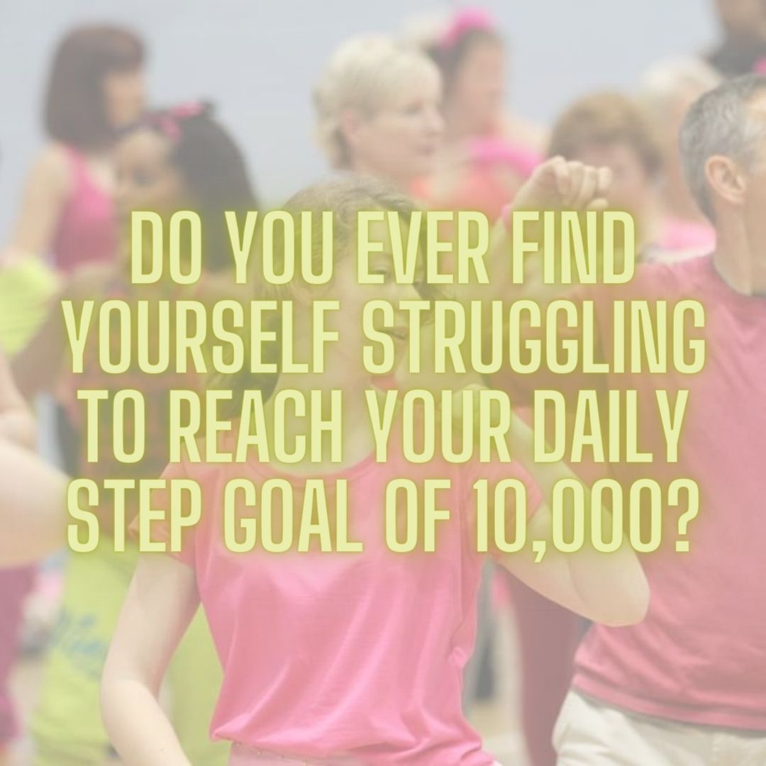 Click here to discover how to book a DanceFIT with AinyFit class. Do you ever find yourself struggling to reach your daily step goal of 10,000?